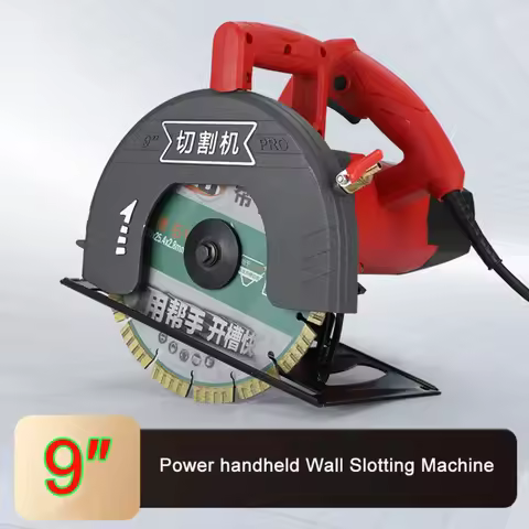Wall Slotting Machine Handheld Cutting Machine Concrete Brick Wall Slot Machine Marble Cloud Stone 9