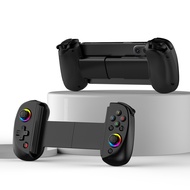 ใหม่ BSP D8 RGB Gamepad ตัวควบคุมแท็บเล็ตไร้สายสำหรับสลับเกมบลูทูธยืดจอยสติ๊กสำหรับ P3 P4 Android