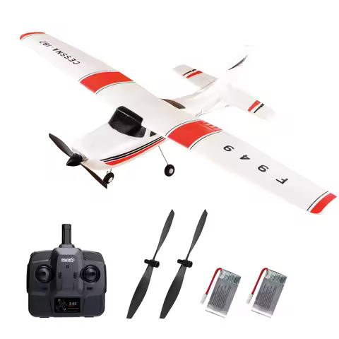 WLtoys F949 2.4G 3D6G 3Ch RC Airplane Fixed Wing Plane Outdoor Toys Drone RTF Upgrade Version Digita