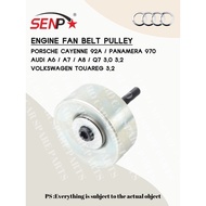 ENGINE FAN BELT PULLEY (PORSCHE CAYENNE 92A / PANAMERA 970 / AUDI A6 / A7 / A8 / Q7 3.0 3.2 / VOLKSW