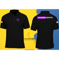 KAOS POLO AKADEMI CRYPTO INDONESIA