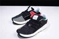 桃子代購～潮品Adidas Originals EQT Boost Support 9317 黑粉 魚鱗爆 條紋 針織