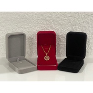 Velvet necklace jewelry box(7*9)