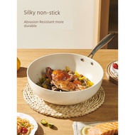 kuali non stick barang dapur Mingjue British Household Cobblestone Frying Pan