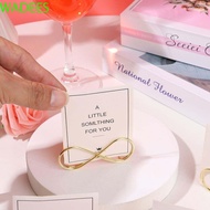 WADEES Card Holder Place Card Business Card Clamps Menu Stand