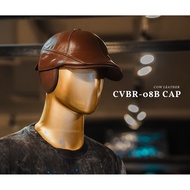 CVBL-08B Leather Cap