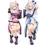 VTuber Soft Soft Furry · Abiscard Full Body Pillowcase Dakimakura Double-Sided Printed Beige Highlig
