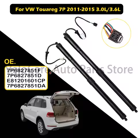 1pc or Pair for VW Touareg 7P 2011-2015 3.0L/3.6L Electric Tailgate Struts -Heavy-Duty Power Lift Su