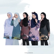 Baju Jersey Lengan Panjang Perempuan Viral Jersey Muslimah Sublimation Jersey Muslimah Plus Size Sub