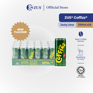 ZUS Coffizz® Sparkling Soda Coffee - Zesty Lime - 24 cans