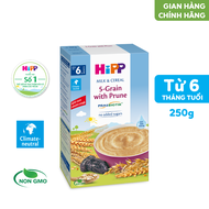 Bột ăn dặm dinh dưỡng Sữa Ngũ cốc hoa quả tổng hợp - Mận Tây HiPP Organic 250g