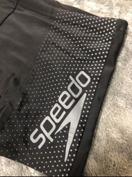 SPEEDO 泳褲 男性泳褲 黑色 素色 運動用品店購入