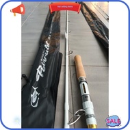 ⭐ ⭐READY STOCK⭐ ⭐ ✾Gtech Rivulet Putih Fishing Rod （Patin Mekong）Spinning Rod✿