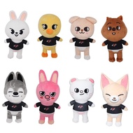 (Fast Shipping) Skzoo Plush Doll Toys PP Cotton Filling Stay Leebit Jiniret PuppyM Wolfchan Dwaekki 