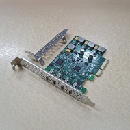 PCI Express PCIE x4 type C USB 3.2 Gen2 10G 2-4 Port Netline