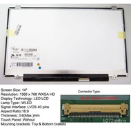 rY49 ASUS UL80A K46CA S405CA S405CM A450C A450LD F45A S46CB S46 LED Screen Panel