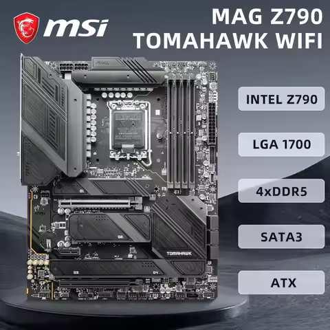 MSI MAG Z790 TOMAHAWK WIFI Motherboard Support i9 14900k i7-14700 i5-13600 CPU INTLE Z790 DDR5 256G