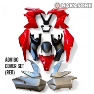 HONDA ADV160 BODY COVERSET #RED  COVERSET / BODYSET / COVER / FRAME #READY STOCK