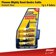 Pioneer Mighty Bond Quatro Sakto Instant Glue (1g X 4 tubes)