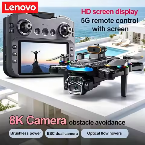Lenovo Mi A14Pro Max 8K GPS Brushless three Camera Optical Flow Obstacle Avoidance Foldable Quadcopt