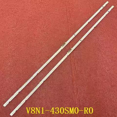 LED Strip For Samsung UE43NU7100 V8N1-430SM0-R0 BN96-45954A UE43RU7172U UE43NU7475 UA55NU7300R UE43N