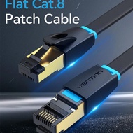 VENTION Cat 8 Ethernet Cable Network Patch Cable Cat8 High Speed 40Gbps 2000Mhz Shielded Heavy Duty