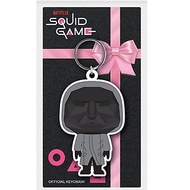 【魷魚遊戲】Squid Game 黑衣人橡膠鑰匙圈