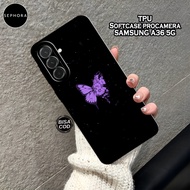 Latest Samsung A36 5G Case - Butterfly Fashion Case - Samsung A36 5G Softcase - Pro Camera Case - La