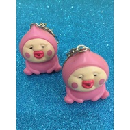 Glowing keychain shaped like a pink horse doll AIF46 SMMZ89