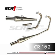 British Japstyle custom exhaust Keeway 152 caferacer Cr152