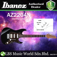 Ibanez AZ2204N Alder Body Prestige Electric Guitar with HSS Pickup and Gotoh Tremolo - Black