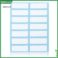 {BIG}  168Pcs Self-adhesive Labels Blank Name Number Sticker Student Office Stationery