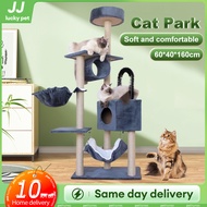 Cat Tree House Cat Climbing Frame Luxury Double Space Capsule Cat Nest Multifunctional Integrated 猫爬架