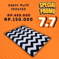 MAROC Floor Carpet 100x150 BW 12 *