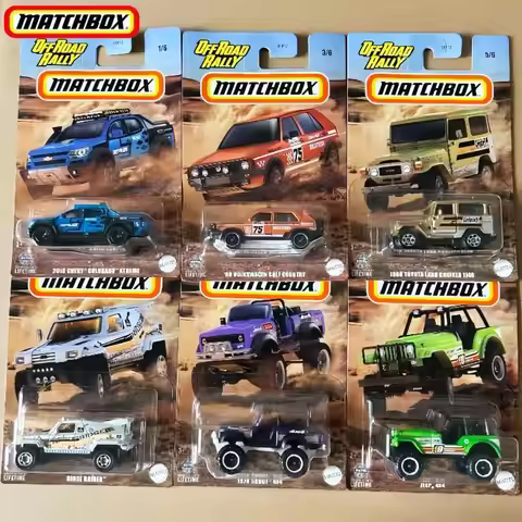Genuine Matchbox GGF12 1:64 Colorado Ktreme Jeep Scout 4x4 Golf Country Land Cruiser Fj40 Rider Raid