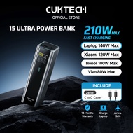 【3C Certificatioin】CUKTECH 210W Fast Charging 25000mAh Powerbank Xiaomi 120W Max Samsung 45W iP16/15