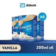 [Bundle of 6] Ensure Plus Vanilla (200ml)