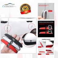 ACEKOGO 4Pcs Car Door Edge Protector Car Bumper Rearview Mirror Guard Strip Anti-Collision Edge Guar