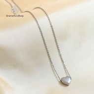 AGAPE NECKLACE SILVER / ROSEGOLD (AGAPE NECKLACE) (FREE CARVING / STAINLESS)