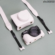 Suitable for Canon g7x3 Camera Bag Crossbody G7XMarkIII Retro Lychee Pattern Protective Case Accesso