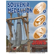 [77 Japan Daigou] Universal Studios Commemorative Coin Great White Shark