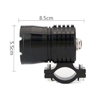 [XERS] 1Pcs Motorcycle Headlight Motorcycle Waterproof Auxiliary Headlight External Spotlight Waterp