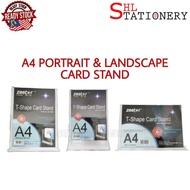 ZESTAR Y-Shape Card Stand A4 / T-Shape Card Stand A4 (210mm x 297mm) Display
