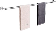 Towel Rack Towel Bar Towel Rail Wall Mounted Bath Towel Rack, Round Towel Holder Stainless Steel Tow
