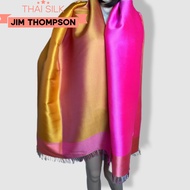 ผ้าคลุมไหล่ไหม Jim thompson ขนาดผ้า 64x220cm
