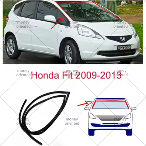 for HONDA FIT JAZZ 2009 2010 2011 2012 2013 2014 GE6 GE8 FRONT WINDSCREEN RUBBER MOULDING