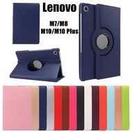 360 Rotating Case For Lenovo Tab M7 TB-7305 M8 TB-8505/8705 M10 Plus TB-X606F X505 X605 X306 Tablet 