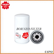 C-5713 Sakura Oil Filter C5713 LF16015 BT7237 P550520 SFO6650 W950/26 W950/39 C-5734 LF3886 84228510