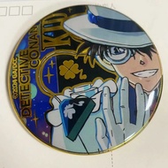 Detective Conan Million Dollars' Five Prism Star Bar Phantom Thief Kidd 75mm Gilding Relief Bar Haw 