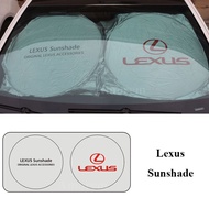 Car Windshield Sun Shade Sunshade For Lexus UV Protect Car Cover ES240 ES250 RS250 ES350 RX 200T RX2